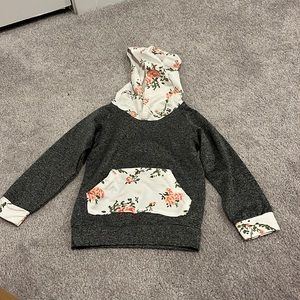 Baby/Toddler Girl Floral Hoodie (Size 12-24M)
